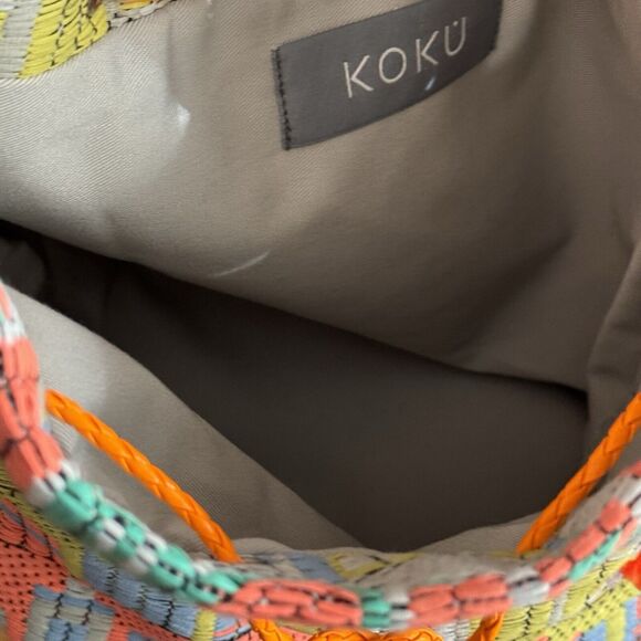 Koku Cuba Bucket Bag Neon Colors Cross Body Designer Made In Greece - Picture 4 of 10